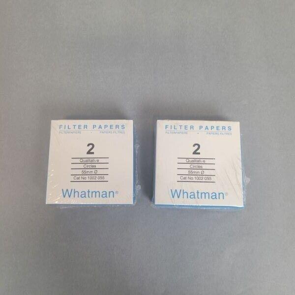 Whatman Filter Paper Grade 2 55 mm 2 Packs - Total of 200 Filters