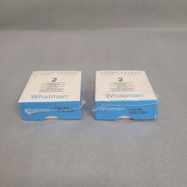 Whatman Filter Paper Grade 2 55 mm 2 Packs - Total of 200 Filters