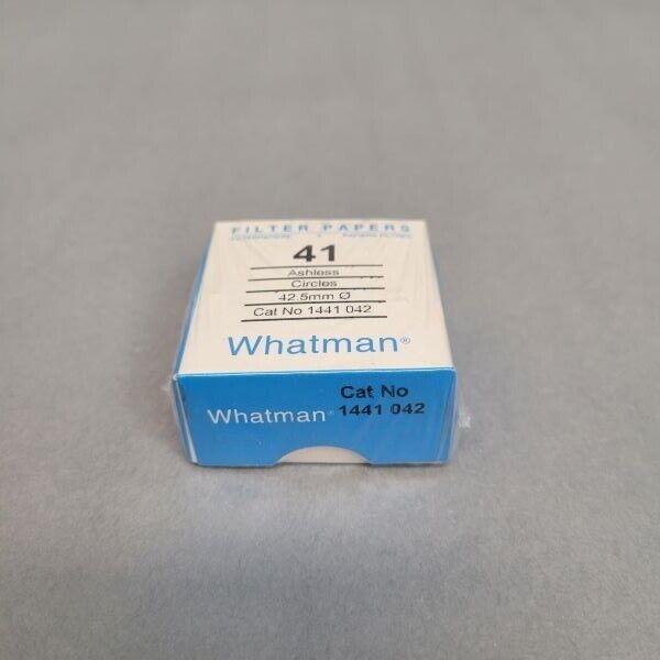 Whatman Ashless Filter Paper Grade 41 42 mm Total of 100 Filters