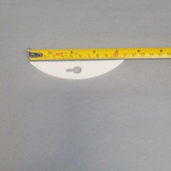 Chemglass Stirrer Blade PTFE 110 mm Length for 29/42 Joint Clearance