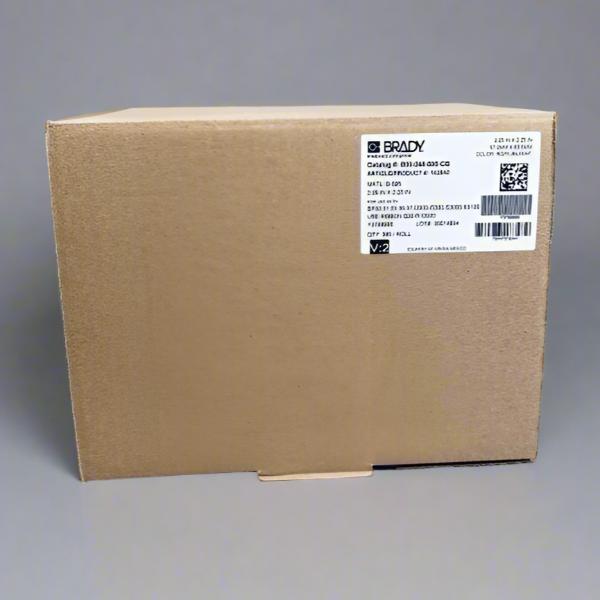 Brady Roll of 365 Labels - 2.25 x 2.25" - Indoor/Outdoor Vinyl Label