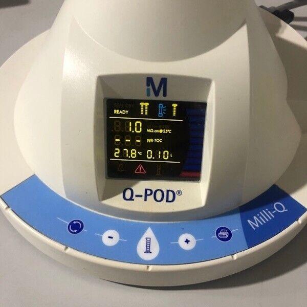 Dispensador remoto Millipore Q-POD con tubo y conector de alimentación