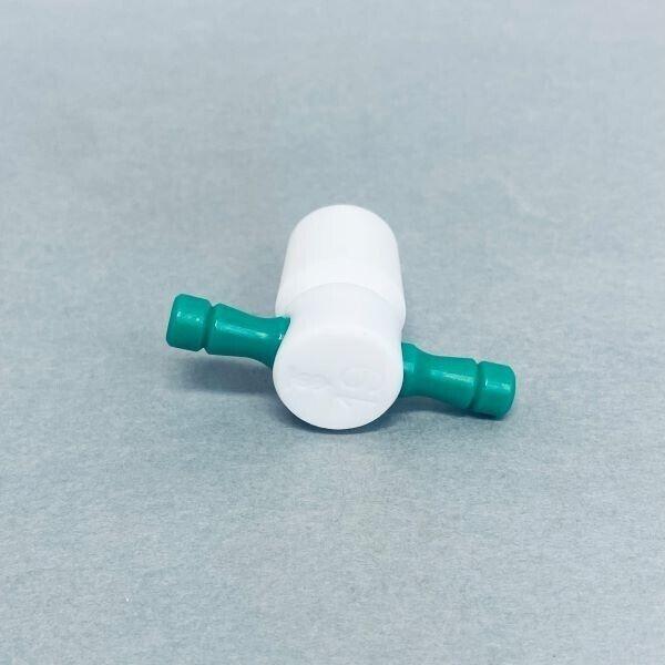 ChemGlass Stopper Green Handle Joint Size 19 PTFE Lot of 8