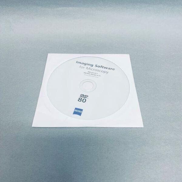 DVD de servicio Zeiss 80 con Zen Core V2.7 y Zen Data Storage V2.71