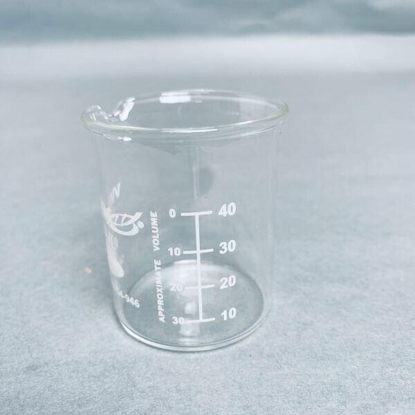 VWR Glass Beaker 50 ml Total of 4 Beakers