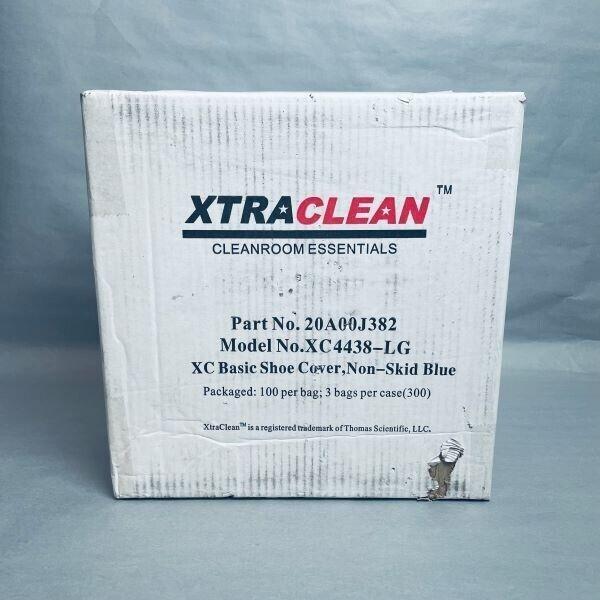 XtraClean Shoe Cover Non-Skid Blue Large Case of 300 Shoe Covers