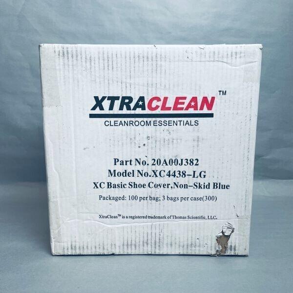 XtraClean Shoe Cover Non-Skid Blue Large Case of 300 Shoe Covers