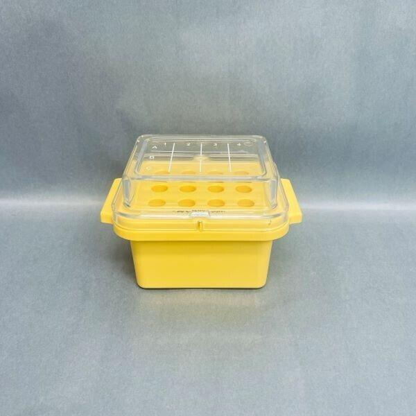 Globe Scientific CryoCool Mini Cooler -20 C 12-Place for 1.5 ml Tubes Yellow