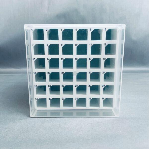 Labcon Freezer Storage Box 36 Place for 15 ml Tubes Total of 2 Boxes