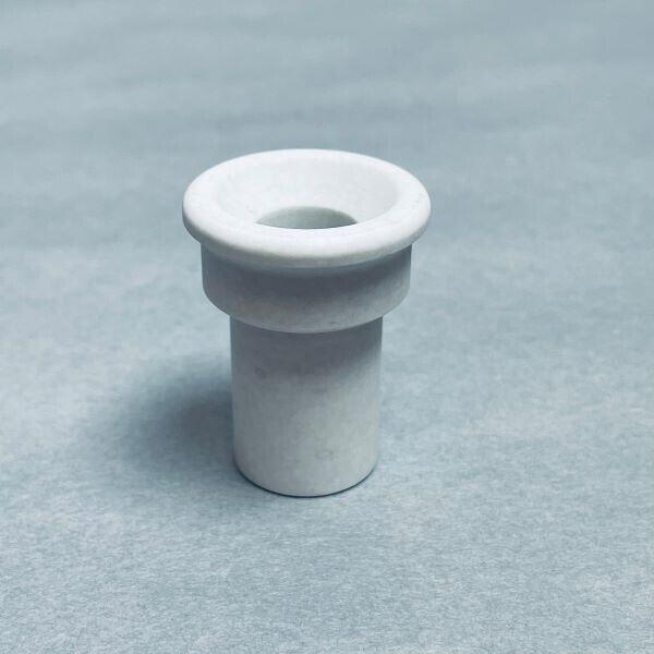 Chemglass PTFE Adapter 1 in. Beaded Pipe to 3/4 in. Compression Fitting