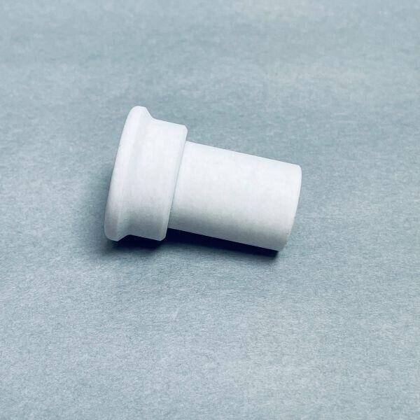 Chemglass PTFE Adapter 1 in. Beaded Pipe to 3/4 in. Compression Fitting