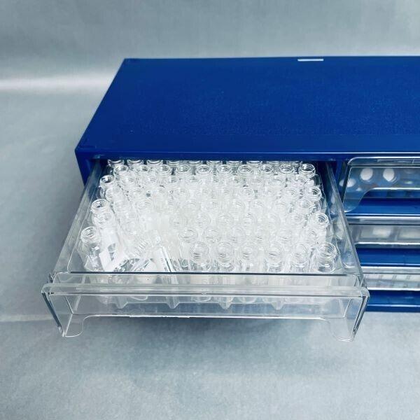 Agilent Assorted Vials and Screw Caps 2 ml in Storage Case Total of 400 Vials