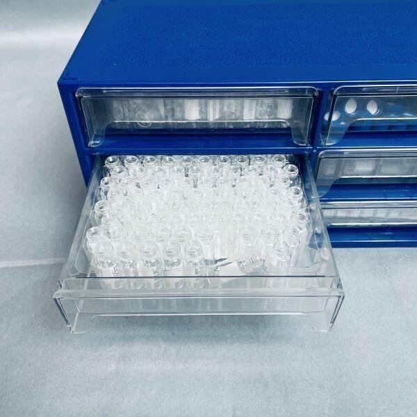 Agilent Assorted Vials and Screw Caps 2 ml in Storage Case Total of 400 Vials