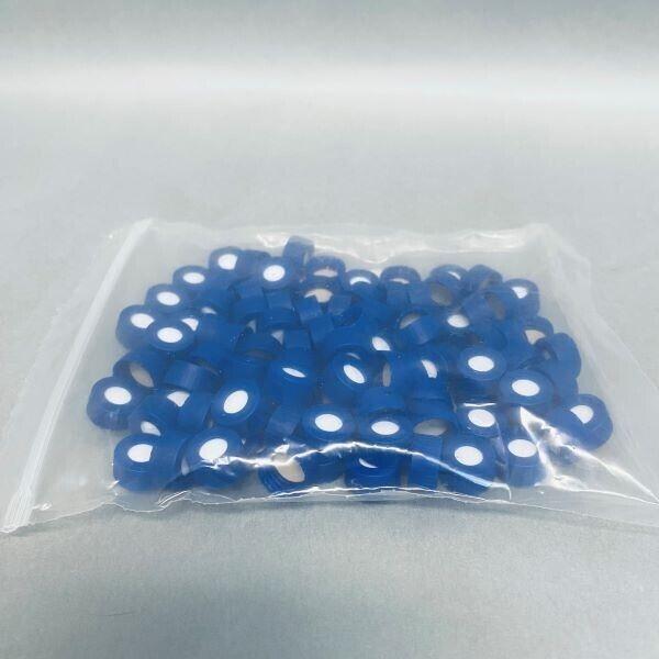 Waters Screw Cap Bonded Pre-Slit PTFE/Silicone Septa Pack of 95 Caps