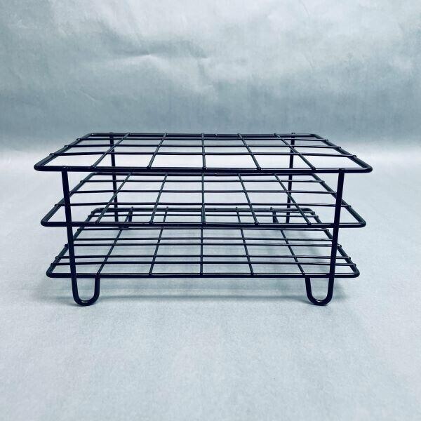 United States Plastic Corp. Centrifuge Rack Black Polygrid 24 Places