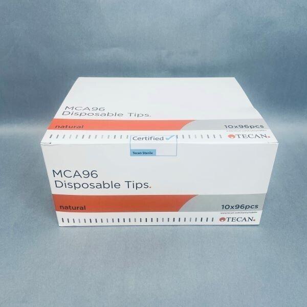 Tecan MCA96 Filtered Disposable Tip 50 ul 10 Racks of 96 - Total of 960 Tips