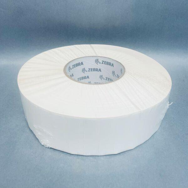 Zebra Barcode Label Z-Ultimate 3000T White 2 x 0.5 in. Case of 4 Rolls