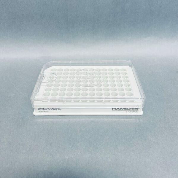 Hamilton Rackware Tube Rack for 0.3 ml Tubes 96 Well Polystyrene Pack of 10