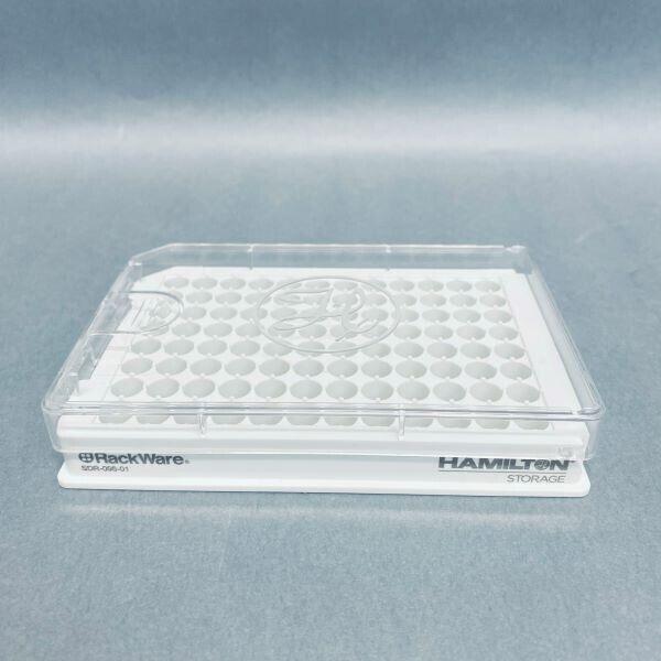 Hamilton Rackware Tube Rack for 0.3 ml Tubes 96 Well Polystyrene Pack of 10