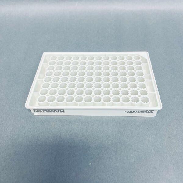 Hamilton Rackware Tube Rack for 0.3 ml Tubes 96 Well Polystyrene Pack of 10