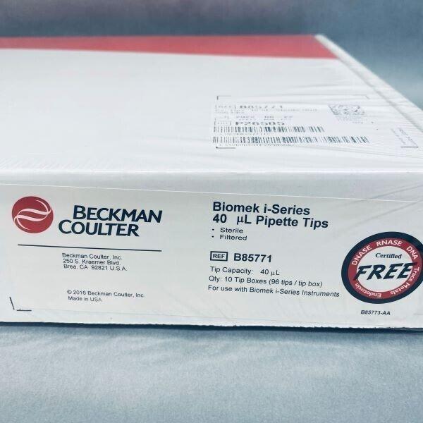 Beckman Coulter Pipette Tips for Biomek i-Series 40 ul 10 Racks of 96 Tips