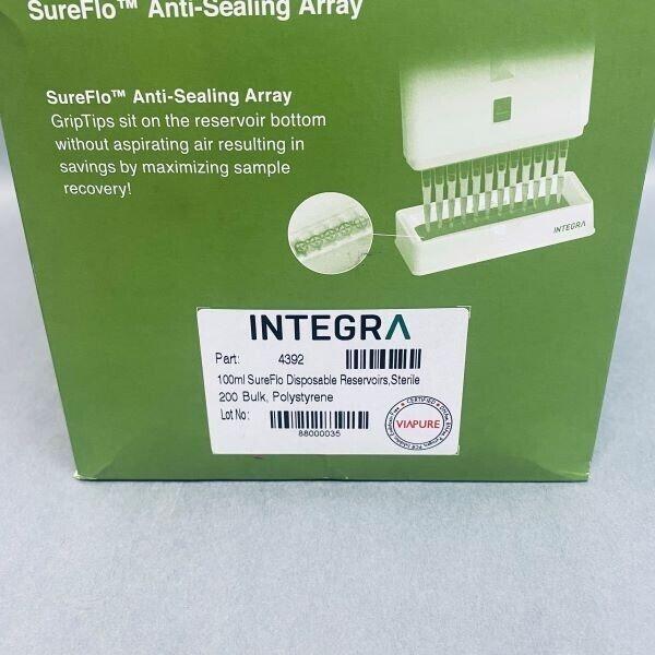 Integra Reagent Reservoir Clear Advantage 100 ml SureFlo Total of 200 Reservoirs