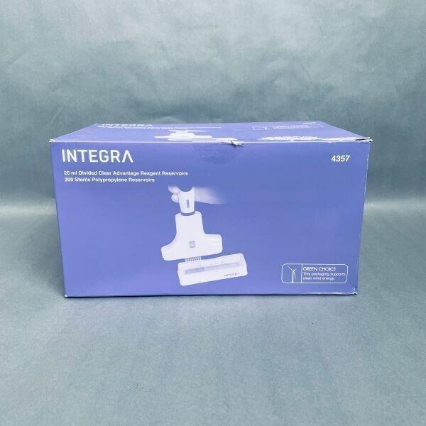 Integra Reagent Reservoir Clear Advantage 25 ml Sterile Total of 200 Reservoirs