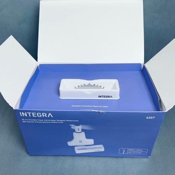 Integra Reagent Reservoir Clear Advantage 25 ml Sterile Total of 200 Reservoirs