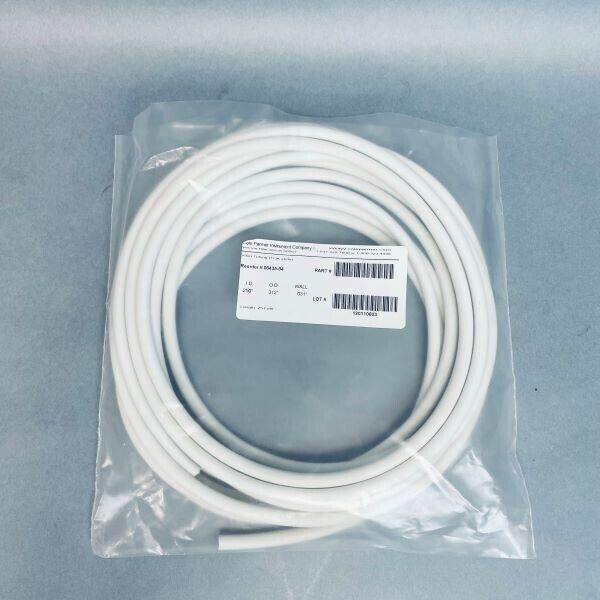 Cole-Parmer Viton Tubing FDA White 1/4 in. ID 5/16 in. OD Total of 25 ft.