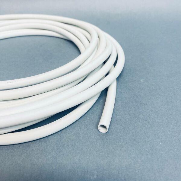 Cole-Parmer Viton Tubing FDA White 1/4 in. ID 5/16 in. OD Total of 25 ft.