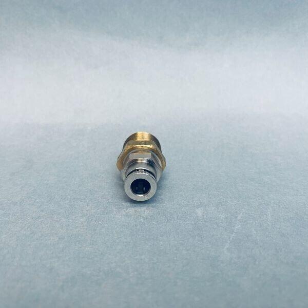 Biotage Adapter Fitting 1/4 in OD 3/8 in. Male NPT to 1/4 in. Insta-Tite Fitting