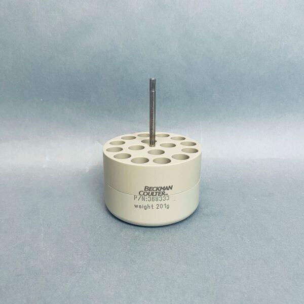 Adaptador de cubeta oscilante Beckman Coulter, 16 tubos de 7 ml, lote de 2 adaptadores