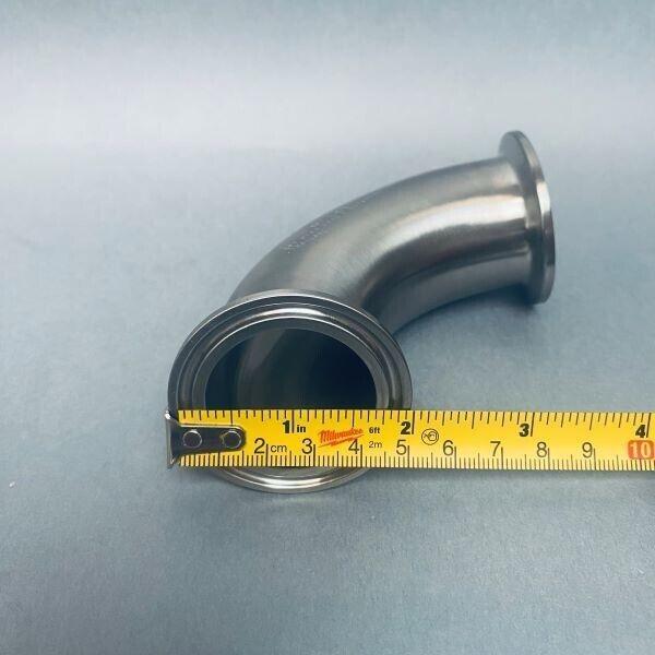 Maxpure Elbow Fitting 90 Degree 50 mm Tri-Clamp Fittings