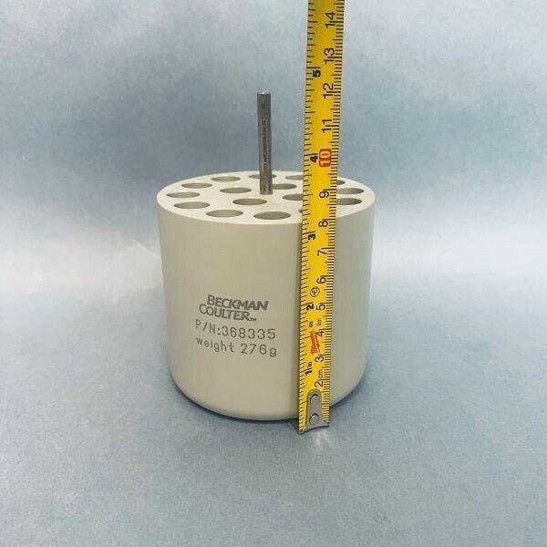 Adaptador de cubo oscilante Beckman Coulter, lote de 4 adaptadores, 16 x 7 ml