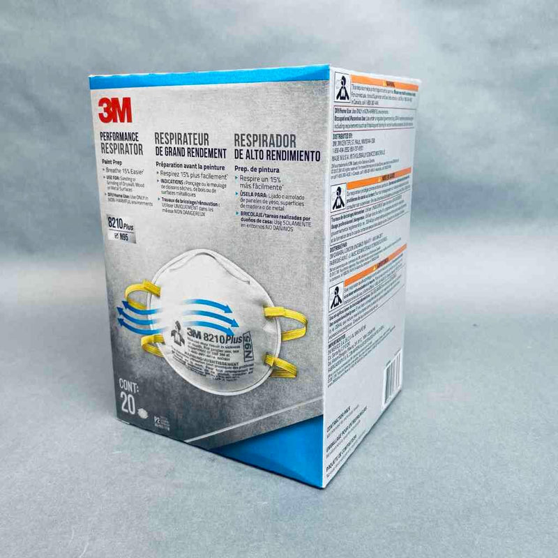 3M 8210Plus Particulate Respirator Mask N95 Case of 80 Masks PPE 3M
