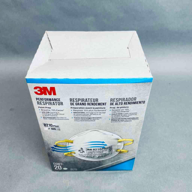 3M 8210Plus Particulate Respirator Mask N95 Case of 80 Masks PPE 3M