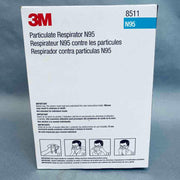3M 8511 Particulate Respirator N95 Lot of 7 Boxes of with 10 Respirators Each PPE 3M