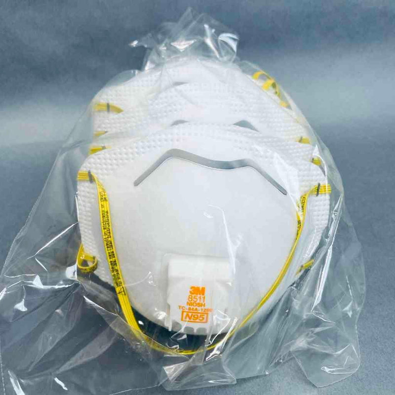 3M 8511 Particulate Respirator N95 Lot of 7 Boxes of with 10 Respirators Each PPE 3M