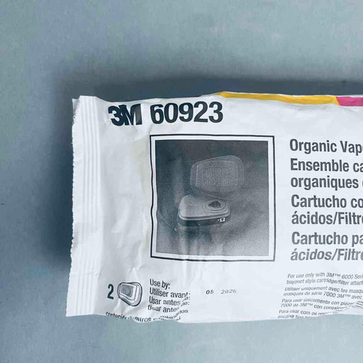 3M P100 Filter Cartridge for Organic Vapor and Acid Gas Total of 14 Filters PPE 3M