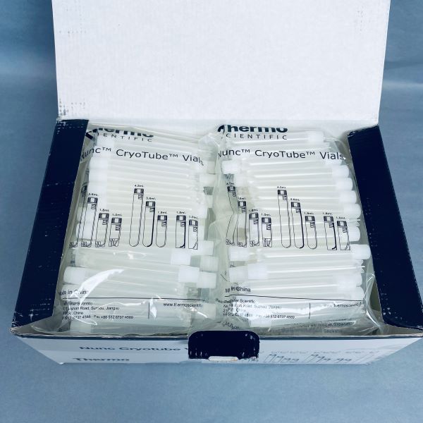 Thermo Scientific Nunc Cryotube Freezer Vial 4.5 ml Case of 300 Vials