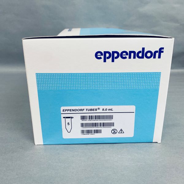 Eppendorf Microtube 5 ml Tubes with Snap Cap - 200 Tubes Total