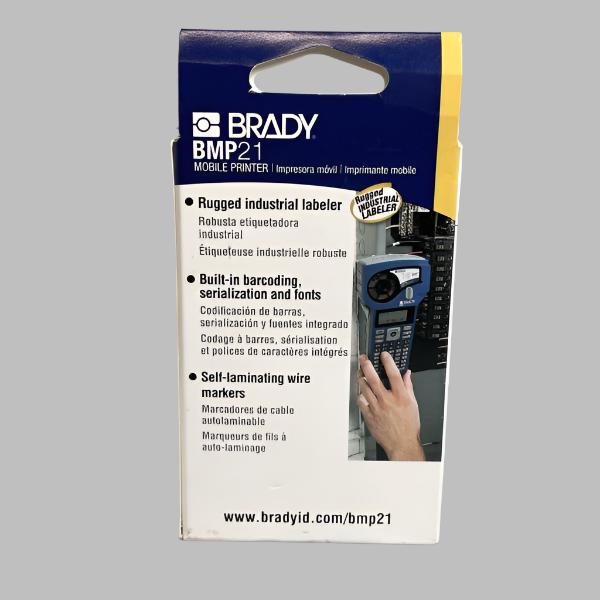 Brady Label Tape Chemical Resistant for M21 Printer 0.375 in. W x 21 ft. L