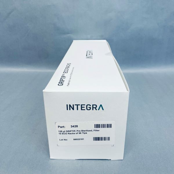 Integra Pipette Tips 125 ul Griptip Sterile Filtered 10 Racks