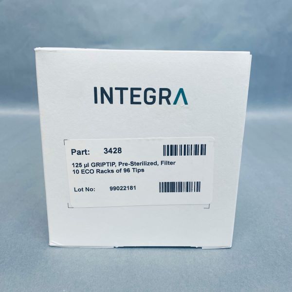 Integra Pipette Tips 125 ul Griptip Sterile Filtered 10 Racks