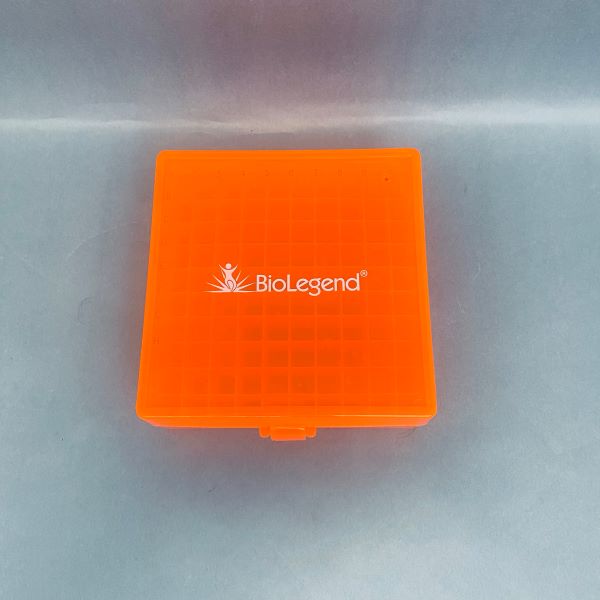 BioLegend Freezer Box for 2 ml Vials Assorted Colors Lot of 6 Tube Racks