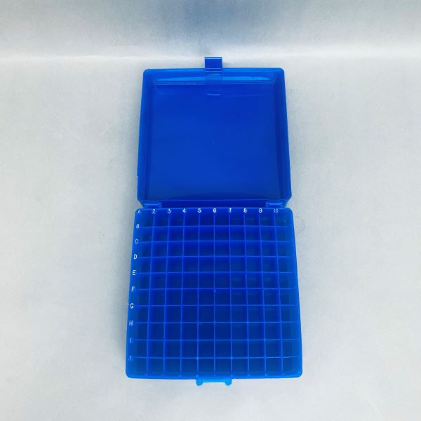 BioLegend Freezer Box for 2 ml Vials Assorted Colors Lot of 6 Tube Racks