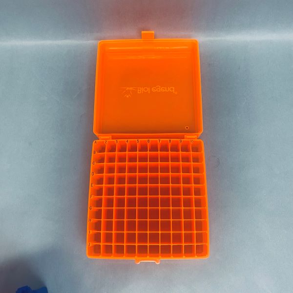 BioLegend Freezer Box for 2 ml Vials Assorted Colors Lot of 6 Tube Racks