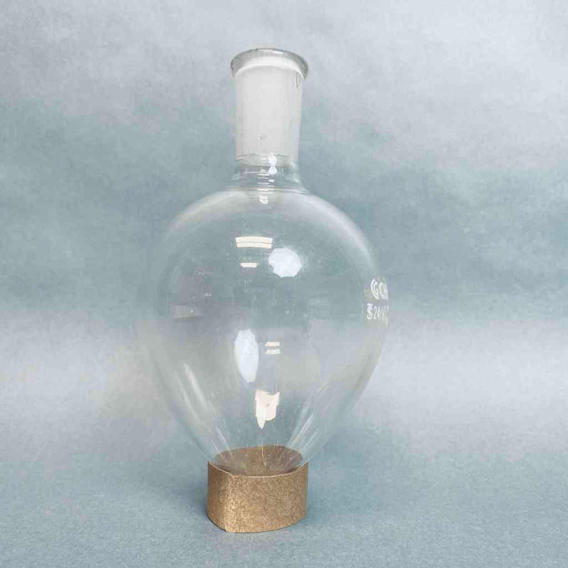 Chemglass Pear Shaped Flask 500 ml 24/40 Joint