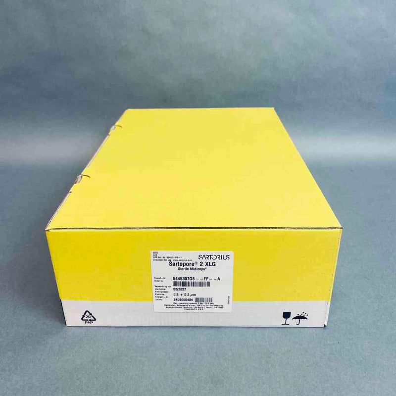Sartorius Sartopore 2 XLG Midicaps Sterile Size 8 0.2 um Pore Pack of 4 Filters
