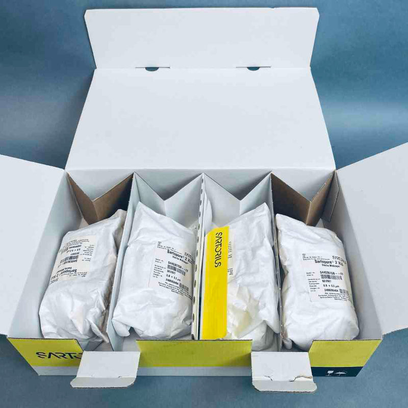 Sartorius Sartopore 2 XLG Midicaps Sterile Size 8 0.2 um Pore Pack of 4 Filters